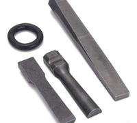 Besttoolifes Ensemble de cales de fendage de pierre avec foret SDS pour travaux de carrière et de construction lourds, outils de fendage de roche en acier forgé pour granit et béton (ensemble de