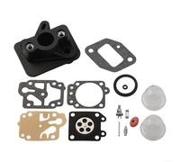 Besttoolifes Ensemble de rechange collecteur d'admission moteur, avec ampoules de joint, pour débroussailleuse BC430 43CC 52CC, outils électriques d'extérieur 1E40F-5 44F-5