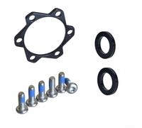 Besttoolifes Ensemble d'entretoises de conversion de moyeu Boost pour frein à disque à 6 boulons, 15 x 100 à 110 mm avant et 12 x 142 à 148 mm arrière, adaptateur d'essieu traversant en alliage