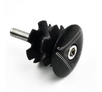 Besttoolifes Ensemble écrou étoile et capuchon supérieur pour tube de direction de 28,6 mm, capuchon supérieur en aluminium avec boulon en acier, compatible avec fourches droites et coniques de 2,8 cm