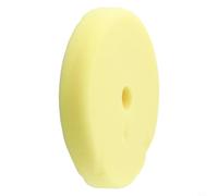 Besttoolifes Éponge de polissage en mousse de 17,8 cm pour cirage de voiture et polissage de meubles, outil de polissage à double usage, roue abrasive de 17,8 cm (jaune)