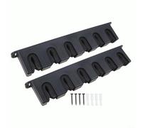 Besttoolifes Étagère de rangement avec rembourrage de protection et motif peu encombrant pour garage, abri de jardin ou cabine, comprend un support de canne à pêche horizontal pour 6 bâtons de support