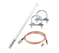 Besttoolifes Fibre de verre omnidirectionnelle extérieure 5,8 dBi avec connecteur N-mâle pour réseau d'hélium, compatible avec RAK Wireless, Bobcat, Sensecap M1 HNT