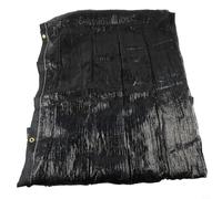 Besttoolifes Filet pare-soleil pour camping-car, housse d'isolation thermique extérieure, maille de protection solaire, résistante aux UV, extérieur 2 m x pour tissu d'ombrage noir (2 m x pour)