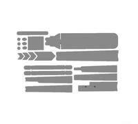 Besttoolifes Film de protection pour SL8 Road For, transparent et résistant aux rayures, imperméable pour vélo, ajustement personnalisé pour la protection