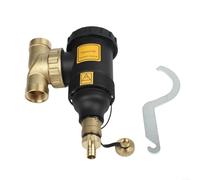 Besttoolifes Filtre de chaudière magnétique pour systèmes de chauffage central | Piège à sédiments pour chauffe-eau | Élimine le calcaire, la rouille, la boue | Ports filetés DN20 à DN32 (DN25/2,5 cm