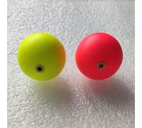 Besttoolifes Flotteurs de pêche en mousse pour bateau, rocher, plage et lac, perles de 15 mm, indicateurs de frappe, bouées pour la pêche de nuit pour la pêche en profondeur ou en eau, léger, portable