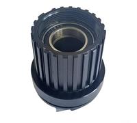 Besttoolifes Freehub Corps 12 vitesses M04212s Triple ressort à cliquet en alliage d'aluminium 7075 entièrement anodisé avec 2 roulements cannelés Support axe traversant 12 mm