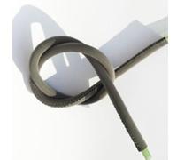 Besttoolifes Gaine de tube d'hydratation en néoprène gris pour poche à eau - 95 cm de long, isolée pour garder les liquides au frais en été et éviter le gel en hiver, compatible avec tuyau de 9,5 x 7