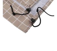 Besttoolifes Grande housse de cage à oiseaux, tissu Oxford résistant à la lumière, imperméable et anti-poussière pour une utilisation en intérieur/extérieur, convient aux cages jusqu'à 96 x 60 x 130