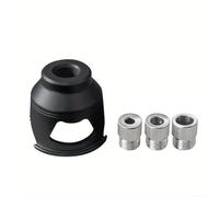 Besttoolifes Guide de perçage vertical pour le travail du bois, gabarit de cheville avec bagues de perçage de 6 mm, 8 mm, 10 mm, gabarit en alliage d'aluminium à mortaise et tenon, trou de centrage