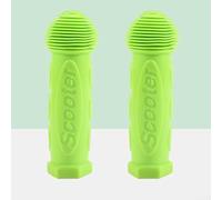 Besttoolifes Guidon antidérapant pour plus de confort - Poignées résistantes à l'eau et poignées de scooter pour enfants pour vélos tricycles plus caoutchouc enfants coloré (vert)