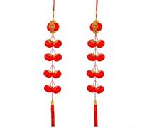 Besttoolifes Guirlande de lanternes chinoises pour le Nouvel An, lanternes de mariage circulaires pour décoration de printemps et de vacances (A)