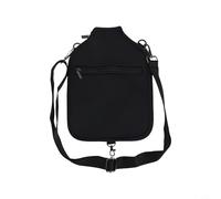 Besttoolifes Housse de protection pour pagaie de pickleball, 24,9 x 30,5 cm, sac de rangement en néoprène avec sangle réglable, résistant à l'eau et à la poussière pour Franklin (noir)