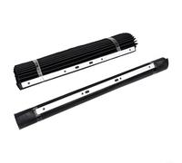 Besttoolifes Housse de protection télescopique en accordéon pour machines-outils CNC, fraiseuses, tours - Soufflet en caoutchouc souple, résistant à l'huile, imperméable, 400 x 600 mm/500 x 650 mm