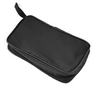 Besttoolifes Housse de transport en toile noire pour multimètre, imperméable, résistante aux chocs, sac de rangement souple, convient pour multimètres numériques, tailles S, M, L