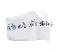 Besttoolifes Housse de vélo imperméable pour l'extérieur | 200 x 100 cm | Housse de protection contre la pluie pour vélo électrique | Résistant aux UV et à la poussière en polyester pour vélo