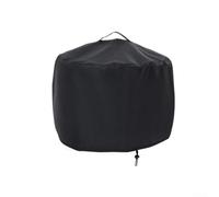 Besttoolifes Housse ronde pour four à pizza en tissu 420D imperméable et résistant à la déchirure avec cordons de serrage inférieurs et poignée supérieure, pour utilisation en extérieur et terrasse