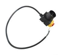 Besttoolifes Interrupteur fendeur de bûches, 250 V 16 A, certifié IP54 pour une utilisation en extérieur, compatible avec fendeuses à bois, dimensions du terminal compact 6,3 x 0,8 cm, noir/rouge