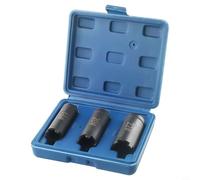 Besttoolifes Jeu de clés à douille et écrous de verrouillage d'embrayage de moto 18 mm, 20 mm, 22 mm, outil de démontage en alliage pour motos GY6, kit d'outils à main pour démontage et réparation