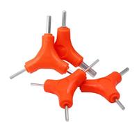 Besttoolifes Jeu de clés Allen hexagonales 3 en 1 - Plusieurs tailles : 2,5-3-4 mm/3-4-5 mm/4-5-6 mm/5-6-8 mm - Acier au chrome vanadium - Pour réparation de vélo, entretien, atelier de mécanicien