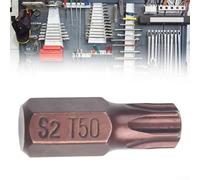 Besttoolifes Jeu d'embouts de tournevis Torx en acier S2 de 30 mm avec tige hexagonale T20/T25/T30/T40/T45/T50/T55, haute dureté résistant à l'usure, kit d'embouts de tournevis pour la maison et