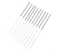 Besttoolifes Kit d'aiguilles de nettoyage de buse en acier inoxydable pour - 0,4 mm, 10 pièces d'outils de débouchage de buse d'imprimante, thermo-rési, pour l'entretien