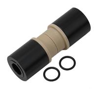 Besttoolifes Kit de bagues d'amortisseur arrière de vélo en alliage d'aluminium avec coussinet en caoutchouc compatible avec les amortisseurs Fox et RockShox 22-68 mm pour réparation de suspension de