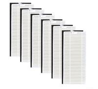 Besttoolifes Kit de filtres de rechange pour aspirateur robot Loorow AT800 3 en 1, lot de 6 poussières haute efficacité, compatible avec les accessoires Loorow AT800