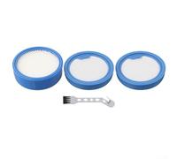 Besttoolifes Kit de filtres lavables et réutilisables avec 2 filtres pré-moteur, filtre hygiénique et brosse de nettoyage, compatible avec Electrolux Ultimate700, filtration à 5 niveaux
