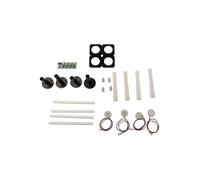 Besttoolifes Kit de module 2, humidificateur USB-C à monter soi-même, avec module 4 atomiseurs, circuit imprimé pilote 5 V 2,5-3 W pour la qualité de l'air intérieur, boîtier ABS, vert