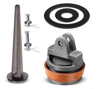 Besttoolifes Kit de piston de rechange type 75 pour pompe à main, valve de piercing de nez, bague d'étanchéité en cuir synthétique, joints en caoutchouc de silicone, pour l'entretien de la pompe
