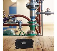 Besttoolifes Kit de réparation de diaphragme M25 compatible avec valves Turbo DM20/DM25 DP20/DP25 FM20/FM25 FP20/FP25 en nitrile pour température standard avec membrane et ressort en métal