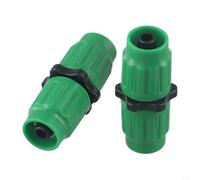 Besttoolifes Kit de réparation de tuyau d'arrosage extensible, raccords rapides en plastique pour tuyaux de 7,6 à 30,5 m et 1,6 cm/1,9 cm, ensemble de connecteurs multifonctions (2 pièces)