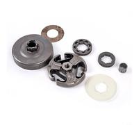 Besttoolifes Kit de tambour d'embrayage avec joint de roulement et bouclier compatible avec tronçonneuse 268 272 266 66 61 OEM 501831504 501831701 501535901 3/8" 7T et 8T