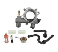 Besttoolifes Kit d'engrenage à vis sans fin de pompe à huile avec filtre de conduite de carburant et d'huile compatible avec tronçonneuse MS360 036 Pro Remplace 1125 640 3201