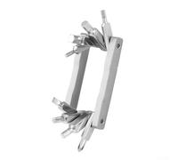 Besttoolifes Kit d'outils de réparation portable 8 en 1 pour mini vélos pliants - clés hexagonales et torx, alliage d'acier, compact 7 x 4 x 3 cm, 80 g, compatible avec VTT et vélo de route