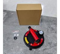 Besttoolifes Lève-vitre à poignée en métal avec ventouse de 20,3 cm, pompe à vide manuelle avec manomètre pour soulever des feuilles jusqu'à 200 kg, triple (B)