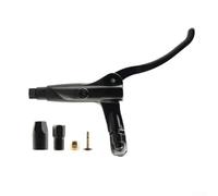 Besttoolifes Levier de frein hydraulique pour tube de 5 mm, en alliage d'aluminium pour vélo, poignée de frein à disque avec système rempli d'huile, compatible avec guidon de 22 mm, minéral (droite)