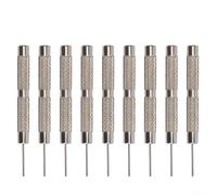 Besttoolifes Lot de 10 chasse-goupilles pour bracelet de montre - 0,7 à 1 mm - Outil manuel pour enlever les maillons de bracelet de montre et la fabrication de bijoux (0,9 mm)