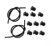 Besttoolifes Lot de 10 œillets de bague de réservoir de carburant pour débroussailleuse Husqvarna et équipement d'alimentation extérieur à 2 temps compatible avec la pièce 580457501 et remplace