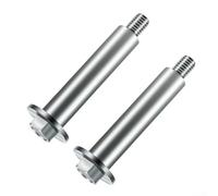 Besttoolifes - Lot de 2 boulons de rechange pour tondeuse à gazon Honda HRR216, HRS216 et HRT216, boulons de moyeu arrière en métal, argent, 7,4 cm
