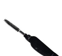 Besttoolifes Lot de 2 brosses et peignes de 10 cm en acier inoxydable et plastique - Format compact pliable avec couvercle anti-poussière pour pêche à la mouche