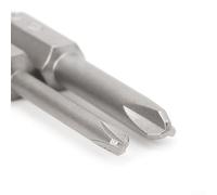 Besttoolifes Lot de 2 embouts de tournevis magnétiques de 50 mm, tige hexagonale de 6,35 mm pour vis Tri-Wing Y1 Y2, en acier compatible avec les outils manuels, électriques et perceuses pour