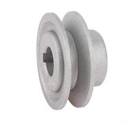 Besttoolifes Lot de 2 poulies de moteur d'embrayage pour machine à coudre industrielle, poulie de rechange en métal robuste compatible avec machines industrielles (65 mm)