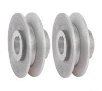 Besttoolifes Lot de 2 poulies de moteur d'embrayage pour machine à coudre industrielle, poulie de rechange en métal robuste compatible avec machines industrielles (55 mm)