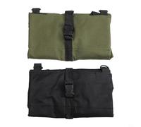 Besttoolifes Lot de 2 sacs à outils enroulables très résistants avec tissu Oxford enduit de PVC pour mécaniciens plombiers bricolage garage porte-outils portable