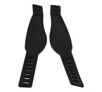 Besttoolifes Lot de 2 sangles d'étrier flexibles en plastique pour exercices de cardio, entraînement stationnaire, cyclisme, gym, fitness 33 x 45 cm