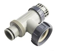 Besttoolifes Lot de 2 valves de rechange pour grand piston de piscine 10747 avec joints toriques et rondelles étape pour filtre P 1500, 2500, 4000 GPH