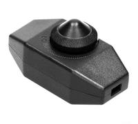 Besttoolifes Lot de 2 variateurs d'intensité LED en ligne avec commande marche/arrêt rotative et bouton de réglage - 1 A 220 V pour utilisation en intérieur, pas de fil neutre nécessaire